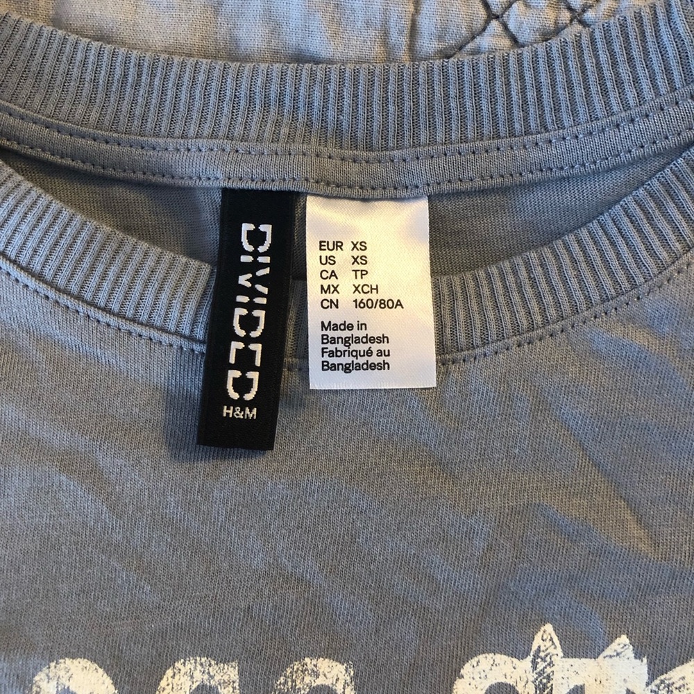 H&M cropped tee - Picture 4 of 4